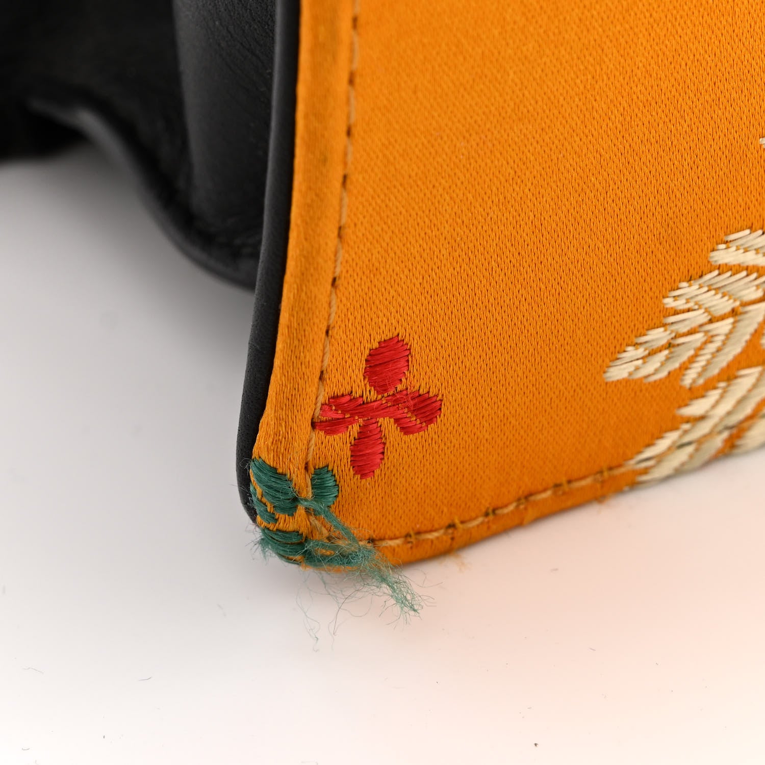 Gucci Satin Calfskin Bamboo Web Tokyo Print Medium Dionysus Top Handle Bag Giallo 12 of 12