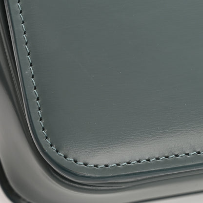 Celine Shiny Calfskin Teen Triomphe Petrol 14 of 14