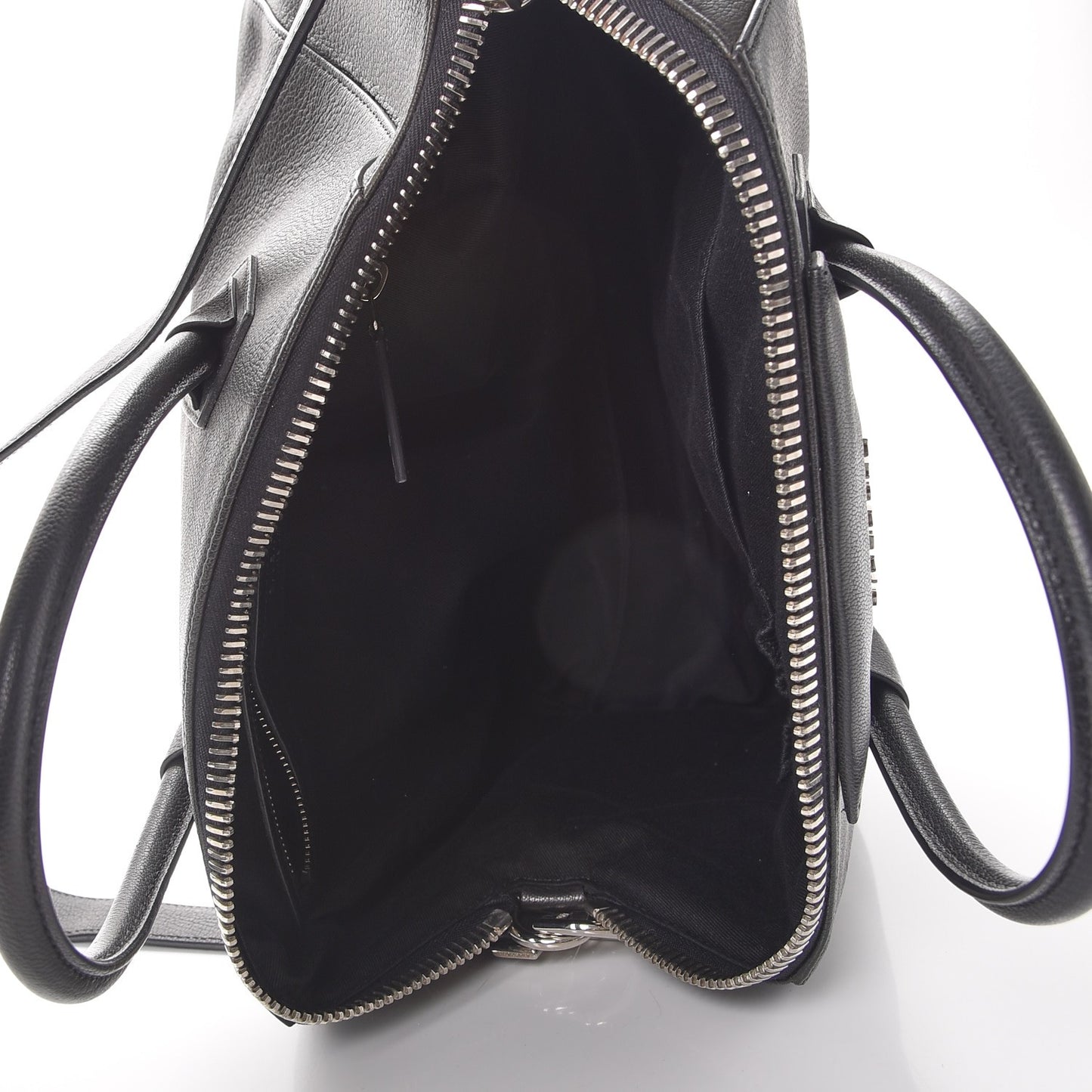 Sugar Goatskin Medium Antigona Black