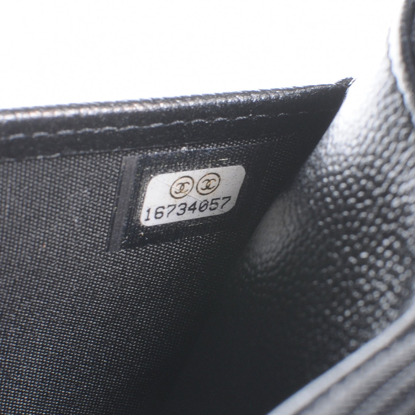 Caviar Sevruga Wallet On Chain WOC Black