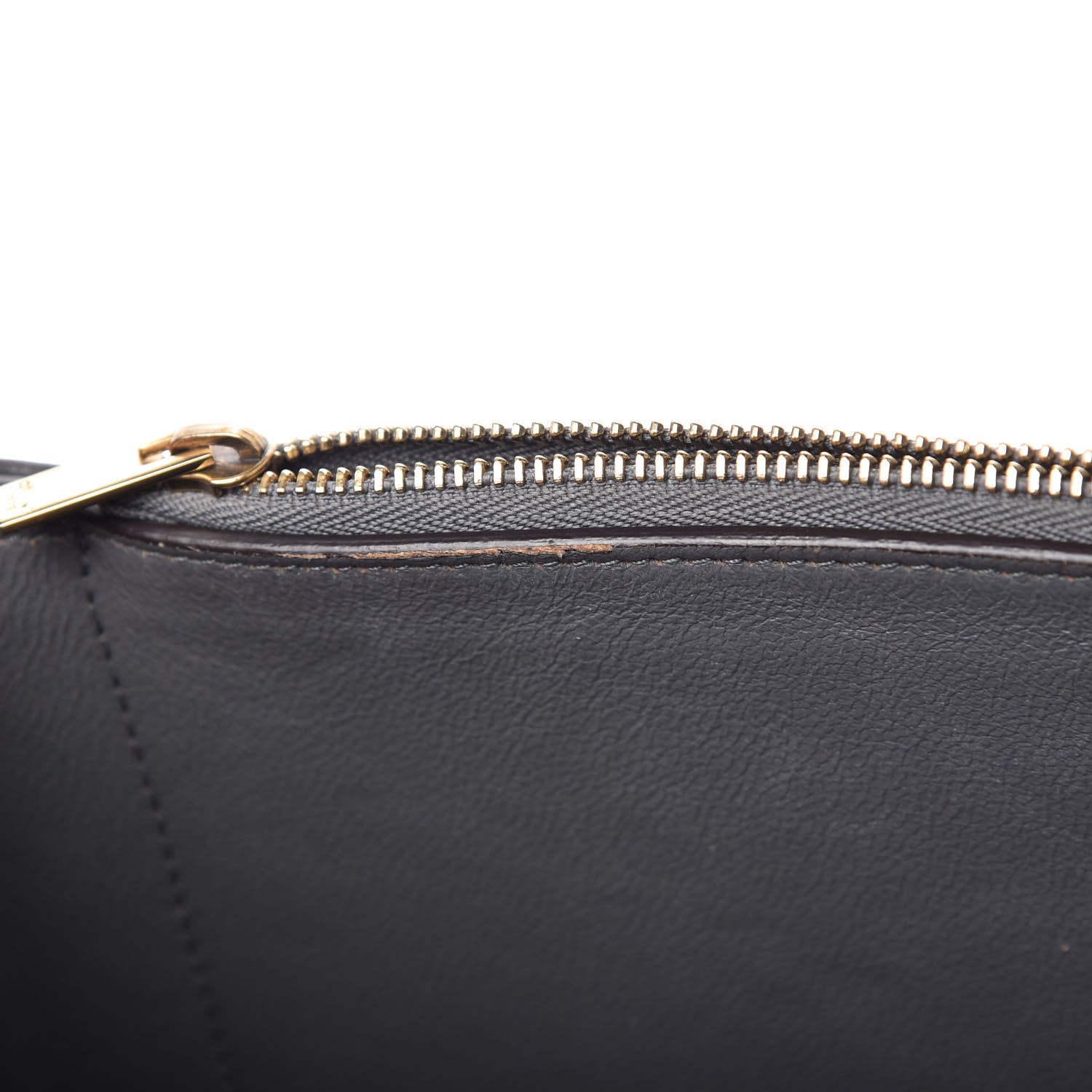 Celine Shiny Smooth Calfskin Medium Frame Shoulder Bag Grey Storm 11 of 11