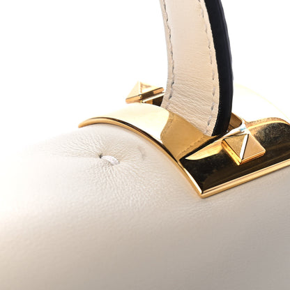 Valentino Garavani Vitello Mini My Rockstud Frame Bag Light Ivory 5 of 5
