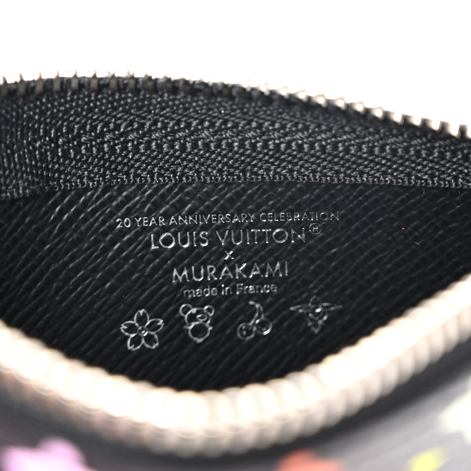 Louis Vuitton LV X TM Monogram Multicolor Key Pouch Black 6 of 7