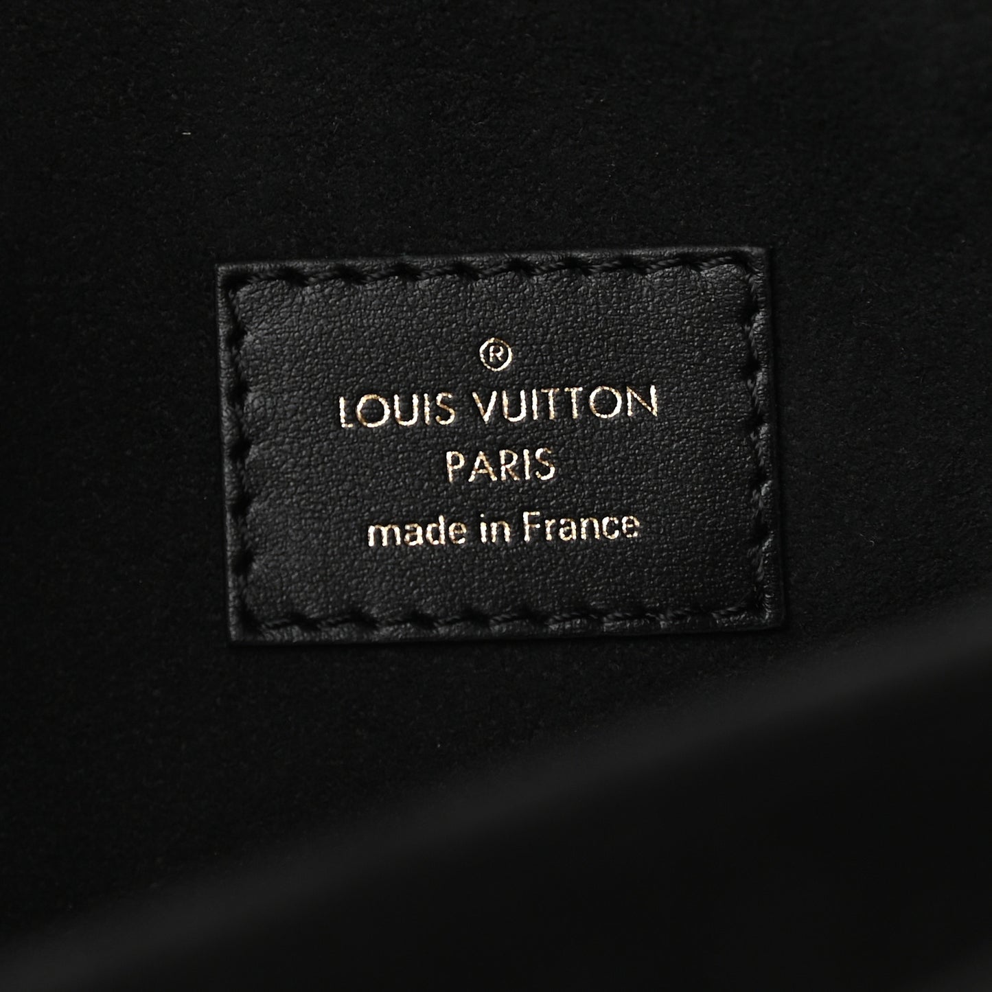 Empreinte Monogram Giant Broderies Pochette Metis Black