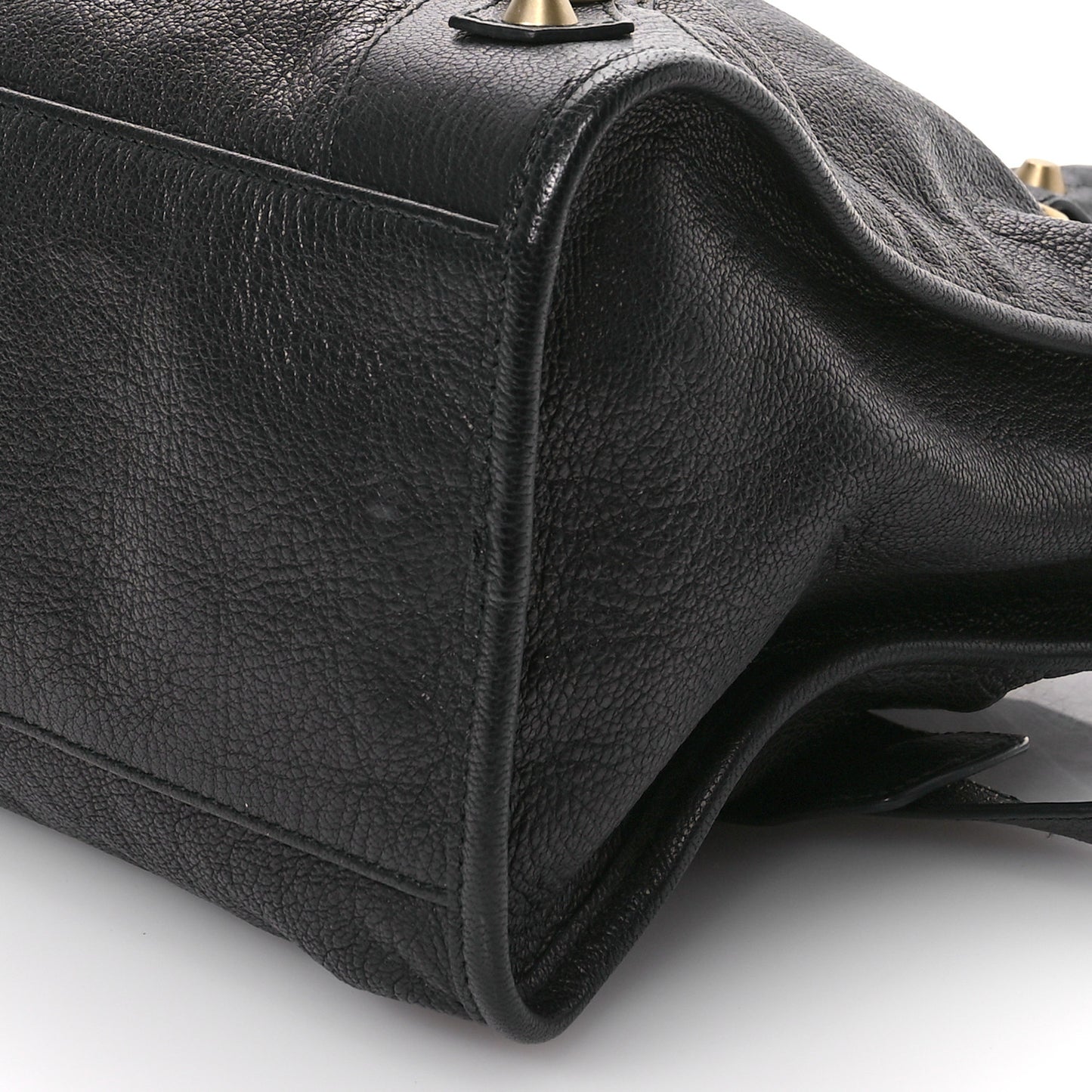 Agneau Classic Gold Hardware City Black