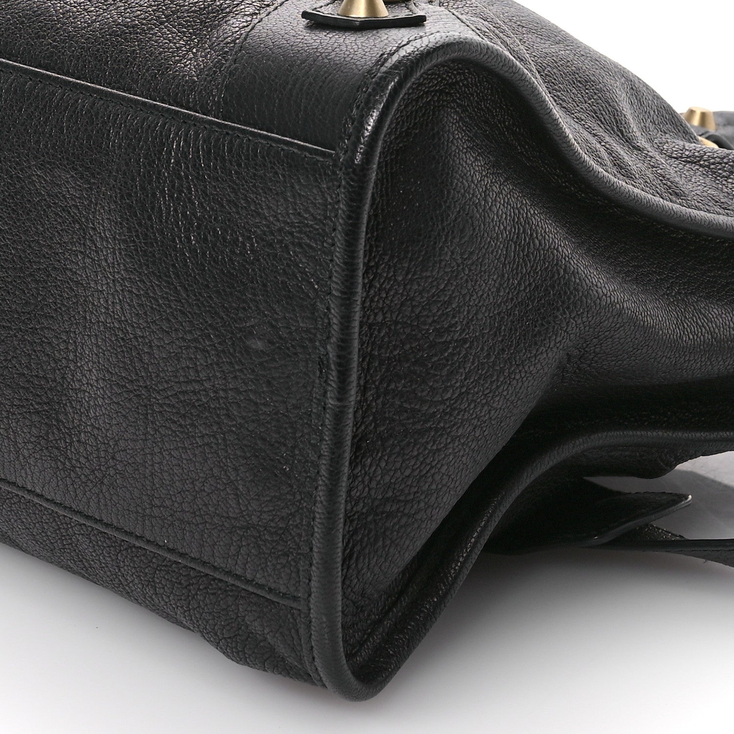 Balenciaga Agneau Classic Gold Hardware City Black 11 of 12