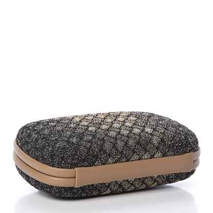 Bottega Veneta Lurex Intrecciato Chain Knot Clutch 4 of 9