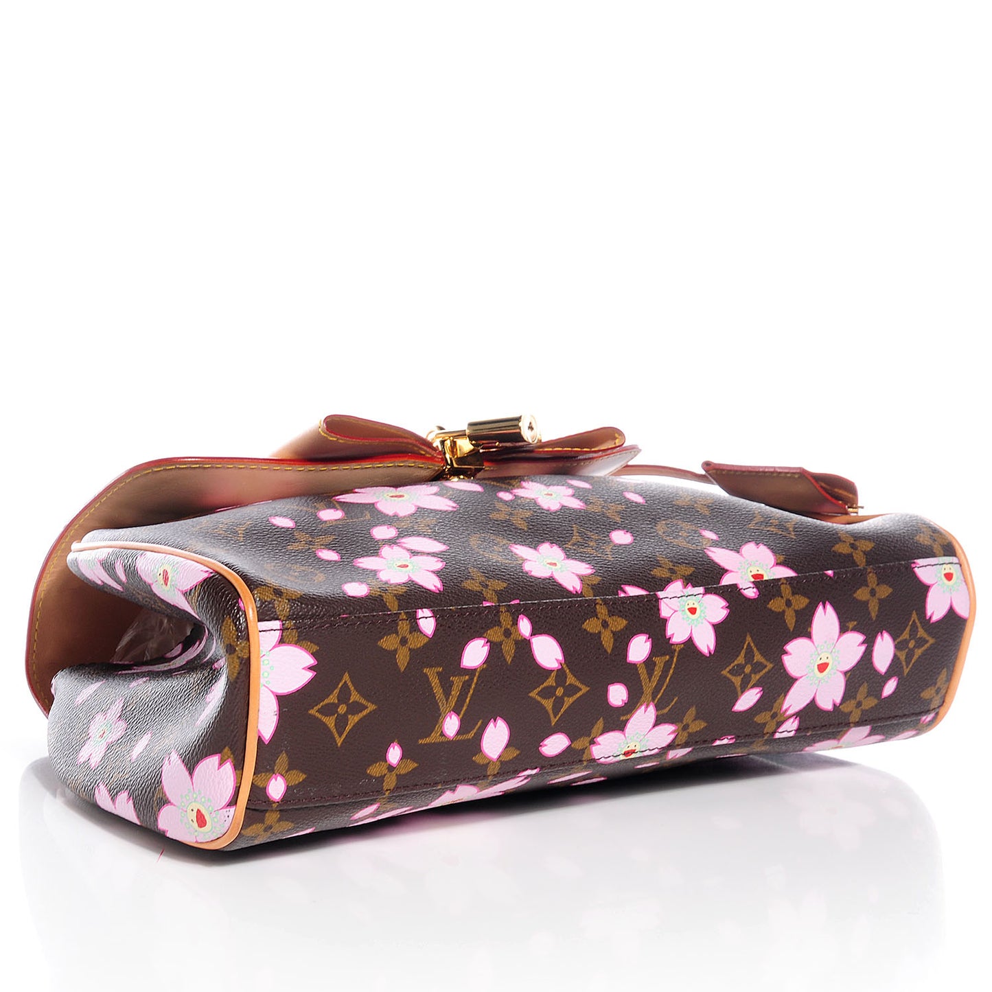 Monogram Cherry Blossom Sac Retro Bag Brown