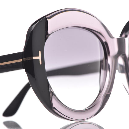 Tom Ford Bianca Sunglasses TF581 Black Grey 7 of 8