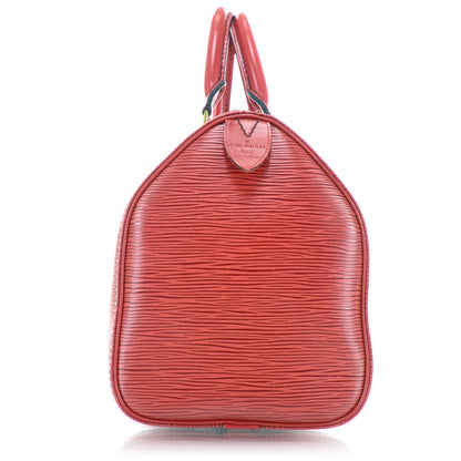 Louis Vuitton Epi Speedy 25 Red 4 of 12
