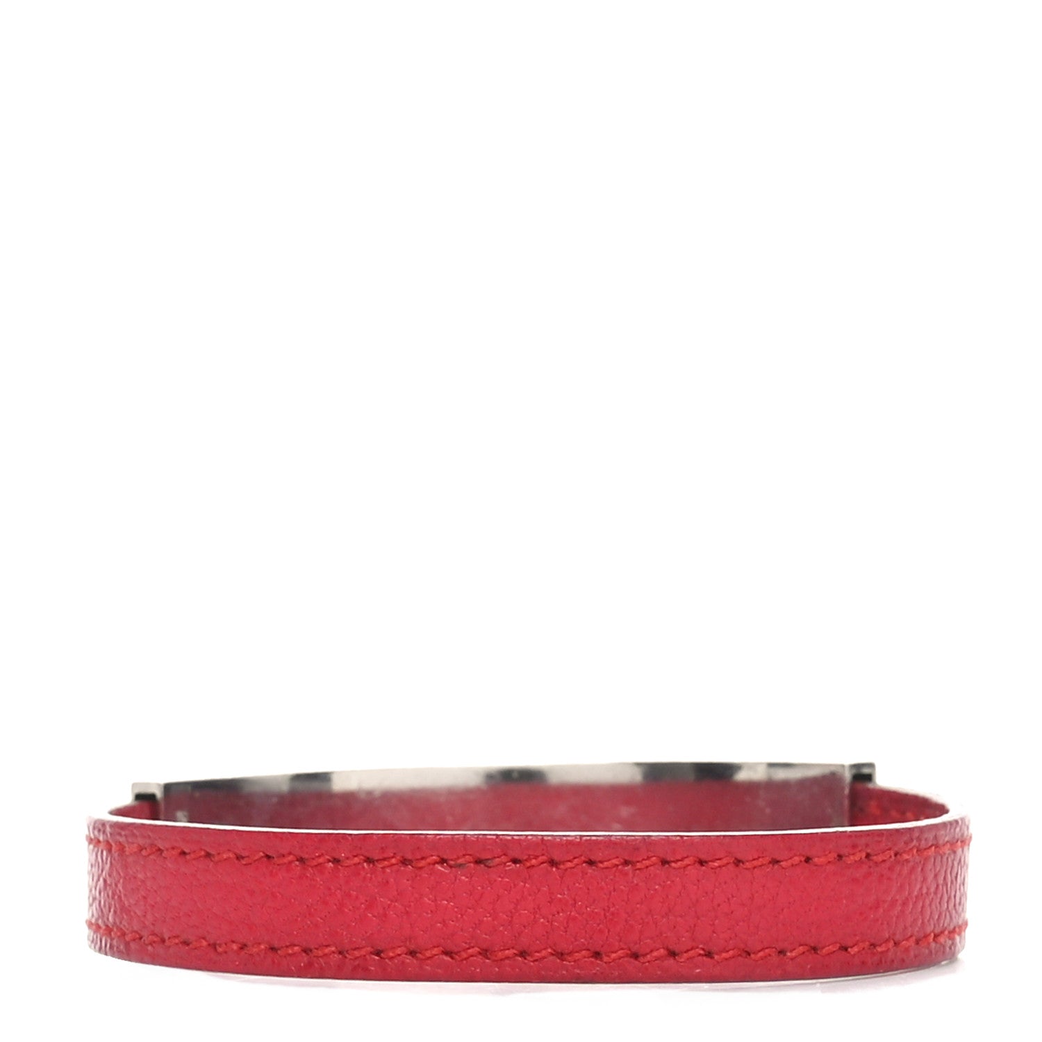 Hermes Chevre Mysore Pousse Pousse Bracelet Rouge Vif 3 of 4