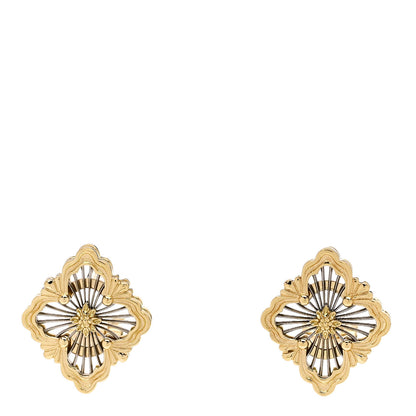 Buccellati 18K Yellow White Gold Opera Tulle Earrings 1 of 5