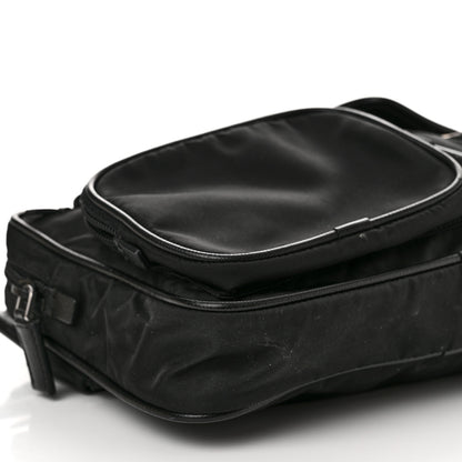 Prada Tessuto Nylon Multi Pocket Belt Bag Black 9 of 12