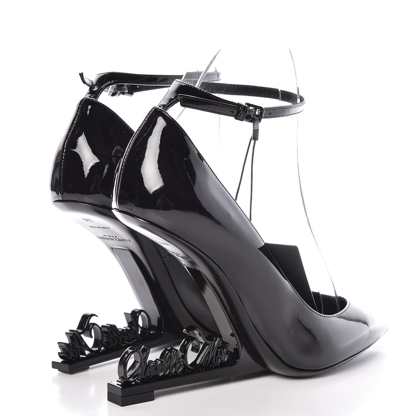 Patent Opyum Appelle Moi Ankle Strap Pump 36 Black