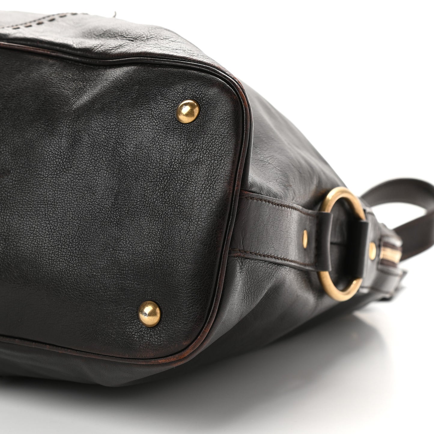Calfskin Oversized Muse Brown