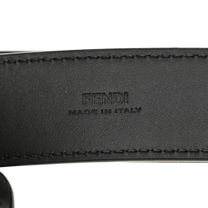 Fendi Calfskin Multi Pocket Belt Black 6 of 10
