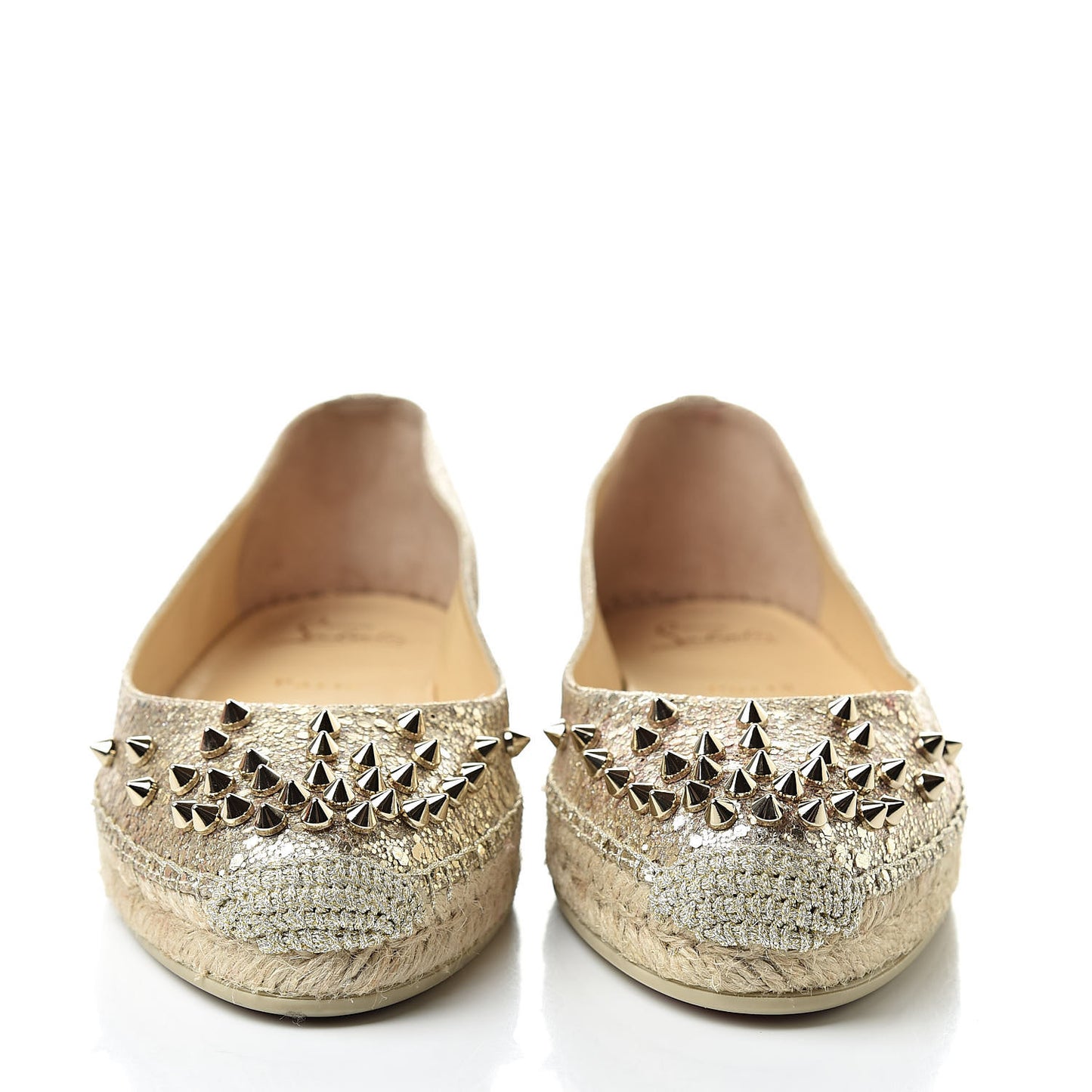 Glitter Aliochette Espadrilles 39 Gold