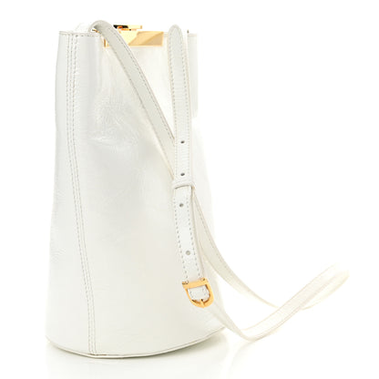 Khaite Patent Calfskin Etta Crossbody White 3 of 16