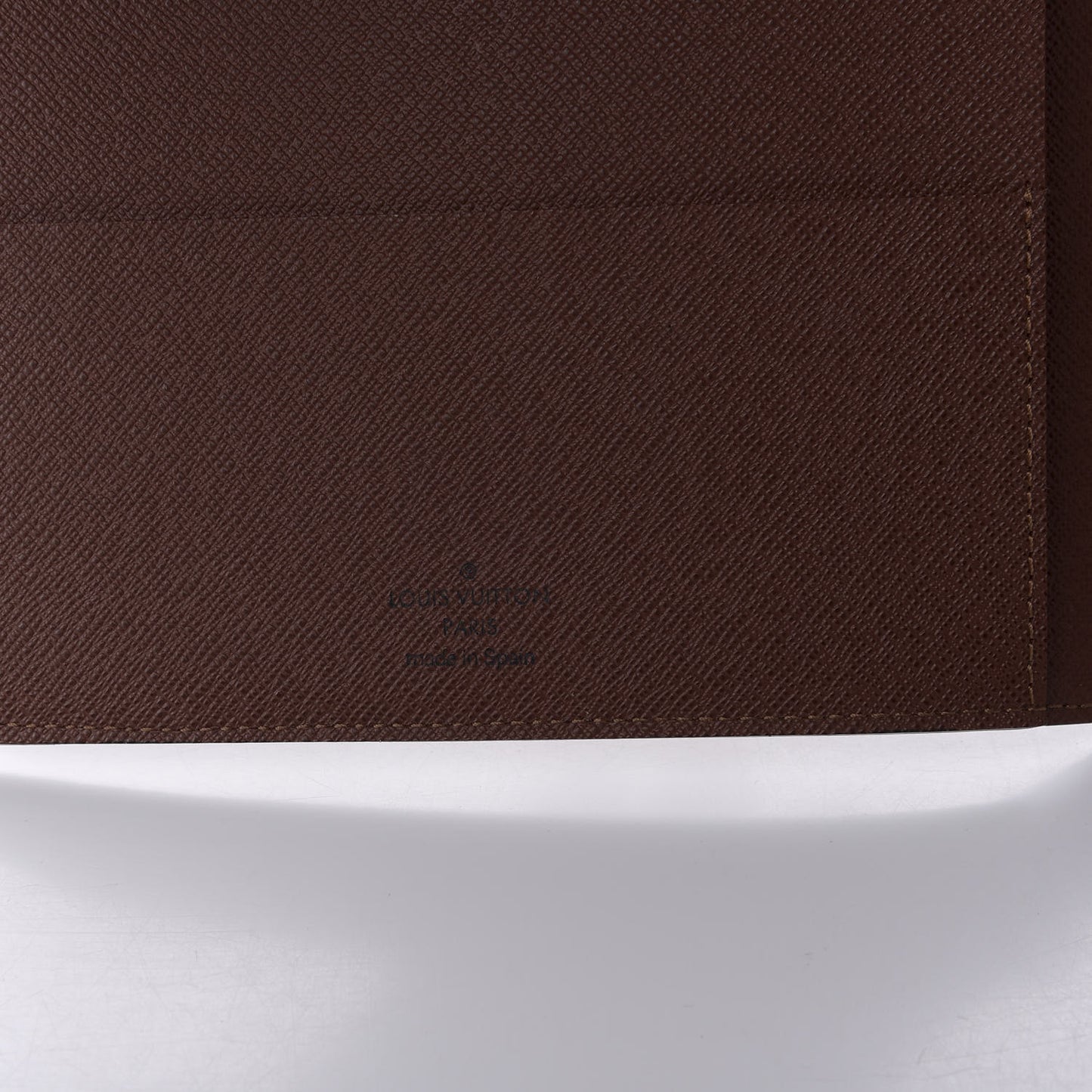 Monogram Desk Agenda Cover