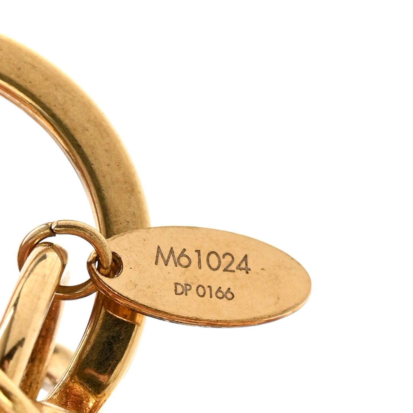 Sphere Bag Charm Gold