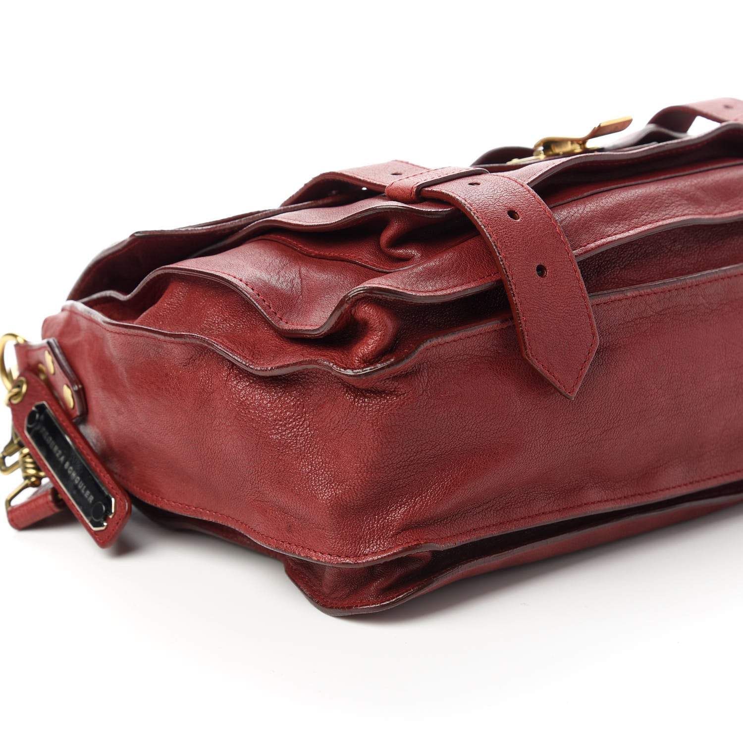 Proenza Schouler Lambskin Medium PS1 Satchel Chianti 6 of 10
