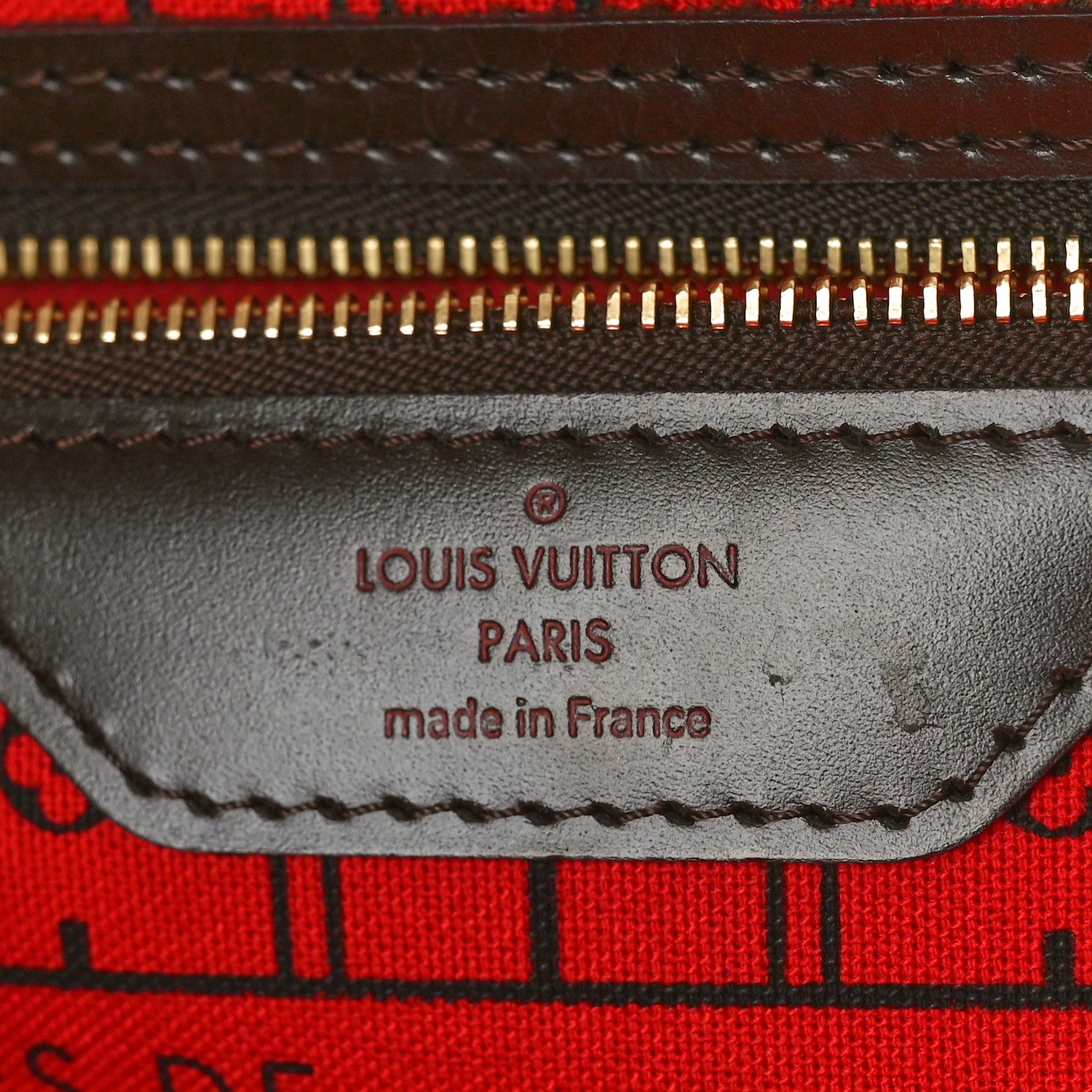 Louis Vuitton Damier Ebene Neverfull PM 6 of 9