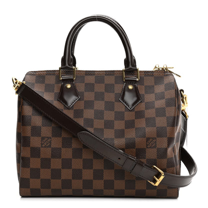 Louis Vuitton Damier Ebene Speedy Bandouliere 25 1 of 10