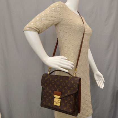 Louis Vuitton Monogram Monceau 28 3 of 9