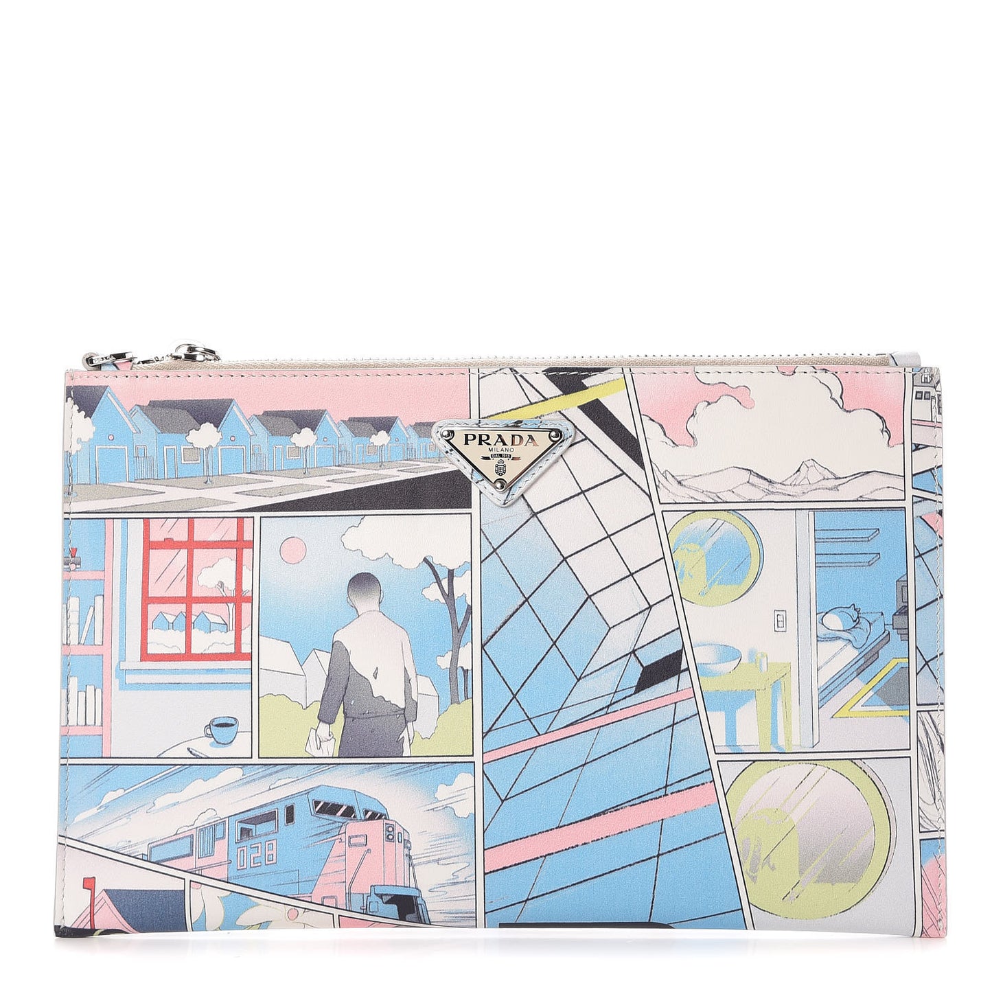 X JAMES JEAN Vitello Comics Clutch Azzurro