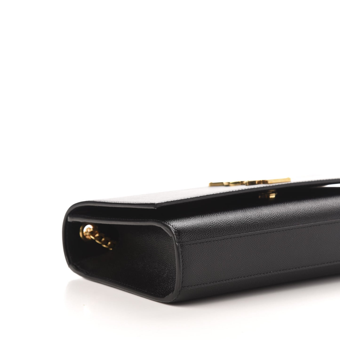 Grain De Poudre Medium Classic Monogram Kate Satchel Black