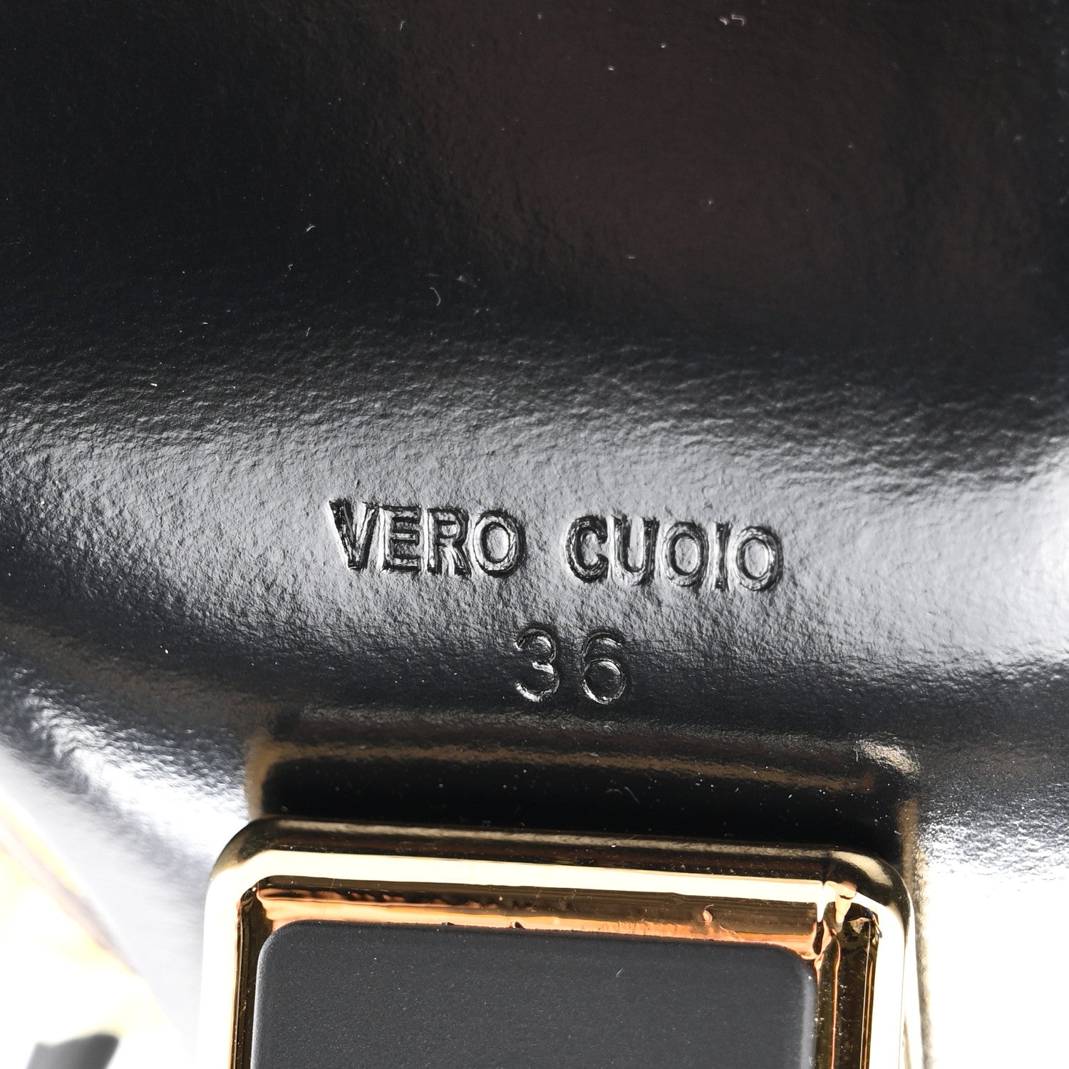 Fendi X VERSACE Silk Calfskin Fendace Fendi First 95mm Slingback Sandals 36 Tobacco Black Gold 7 of 9