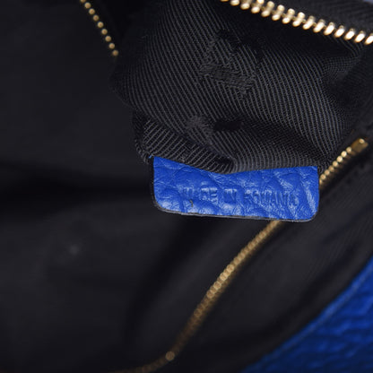 Burberry Signature Grain Calfskin Small Chichester Crossbody Clutch Bag Brilliant Blue 7 of 14