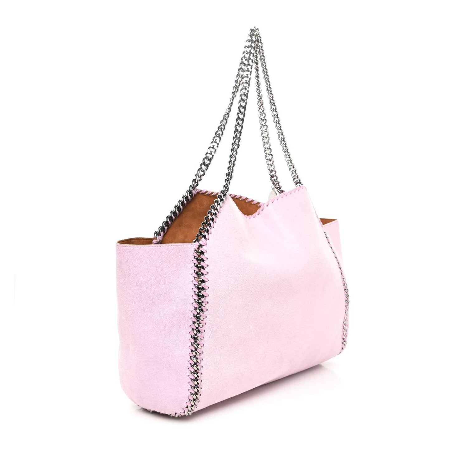 Shaggy Deer Falabella Reversible Tote Brown Pink