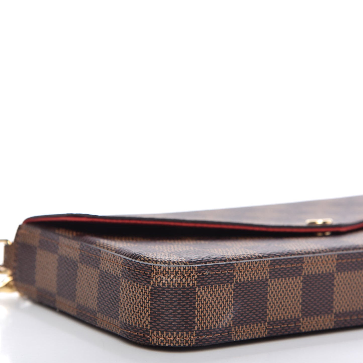 Damier Ebene Pochette Felicie Chain Wallet