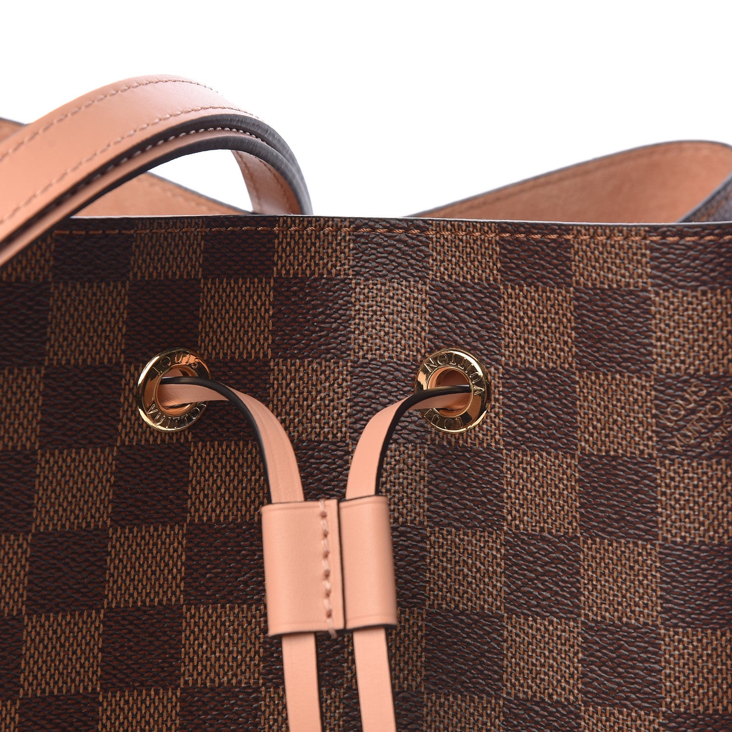 Louis Vuitton Damier Ebene Neonoe MM Venus Pink 9 of 10