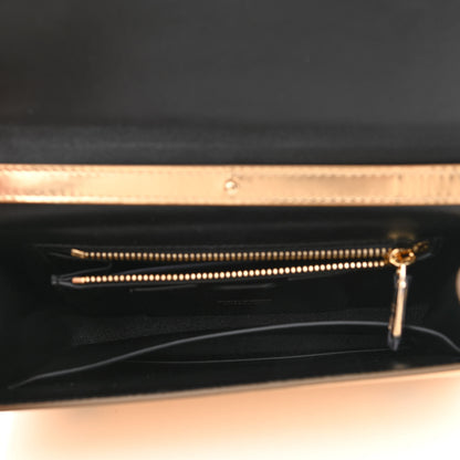 Dolce & Gabbana Metallic Lambskin DG 3.5 Clutch Gold 5 of 10