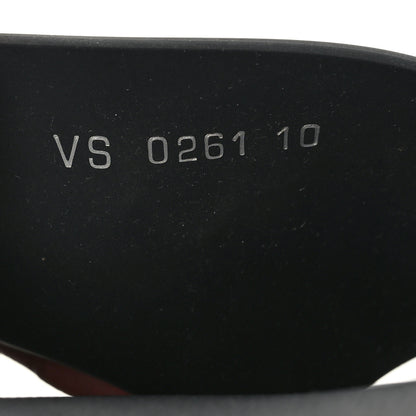 Louis Vuitton Rubber Monogram Mens Waterfront Mules 10 Macassar 6 of 7