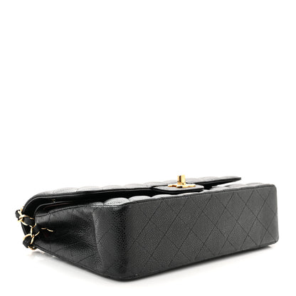 Chanel Caviar Quilted Medium Double Flap Black 4 of 12