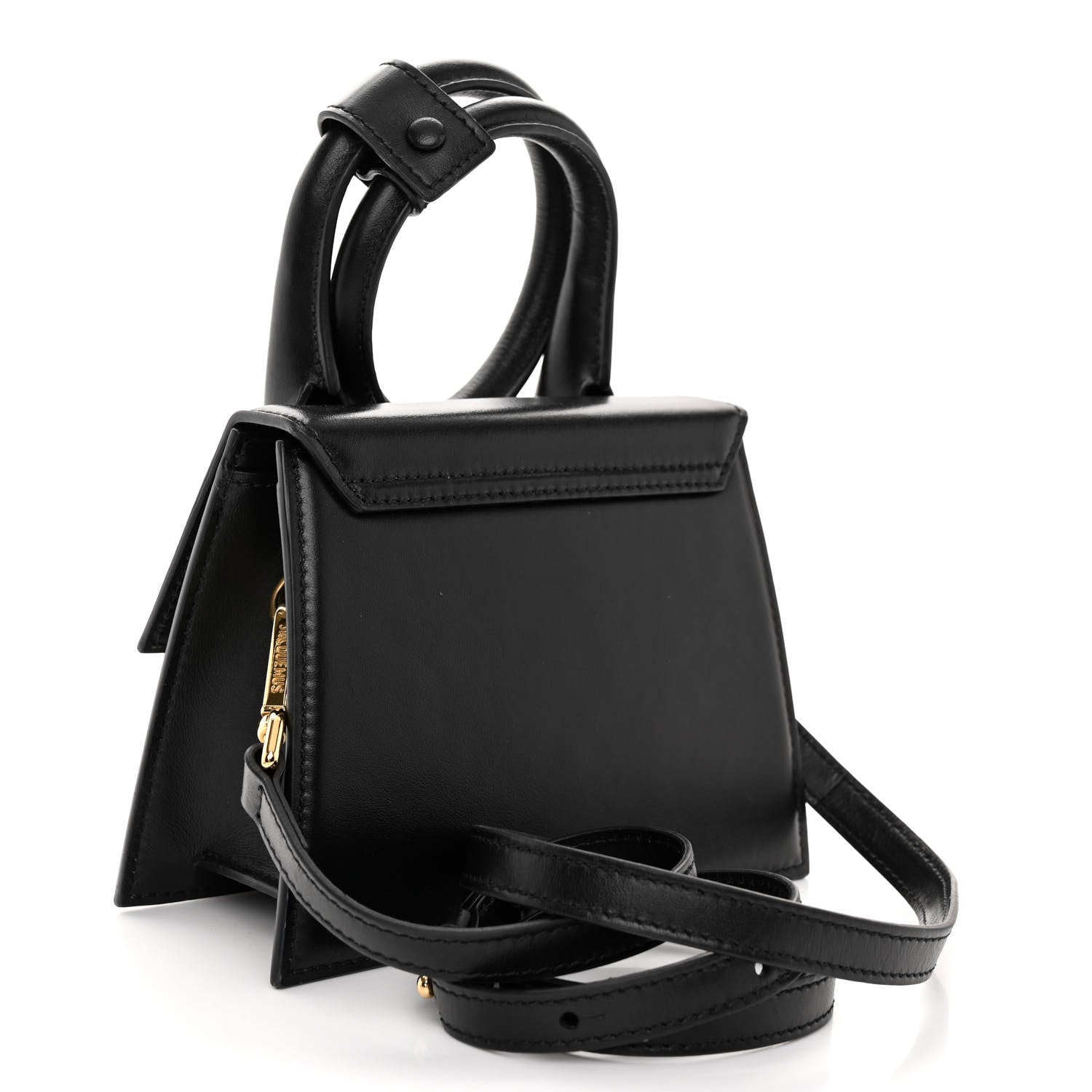 Jacquemus Smooth Calfskin Le Chiquito Noeud Black 3 of 9