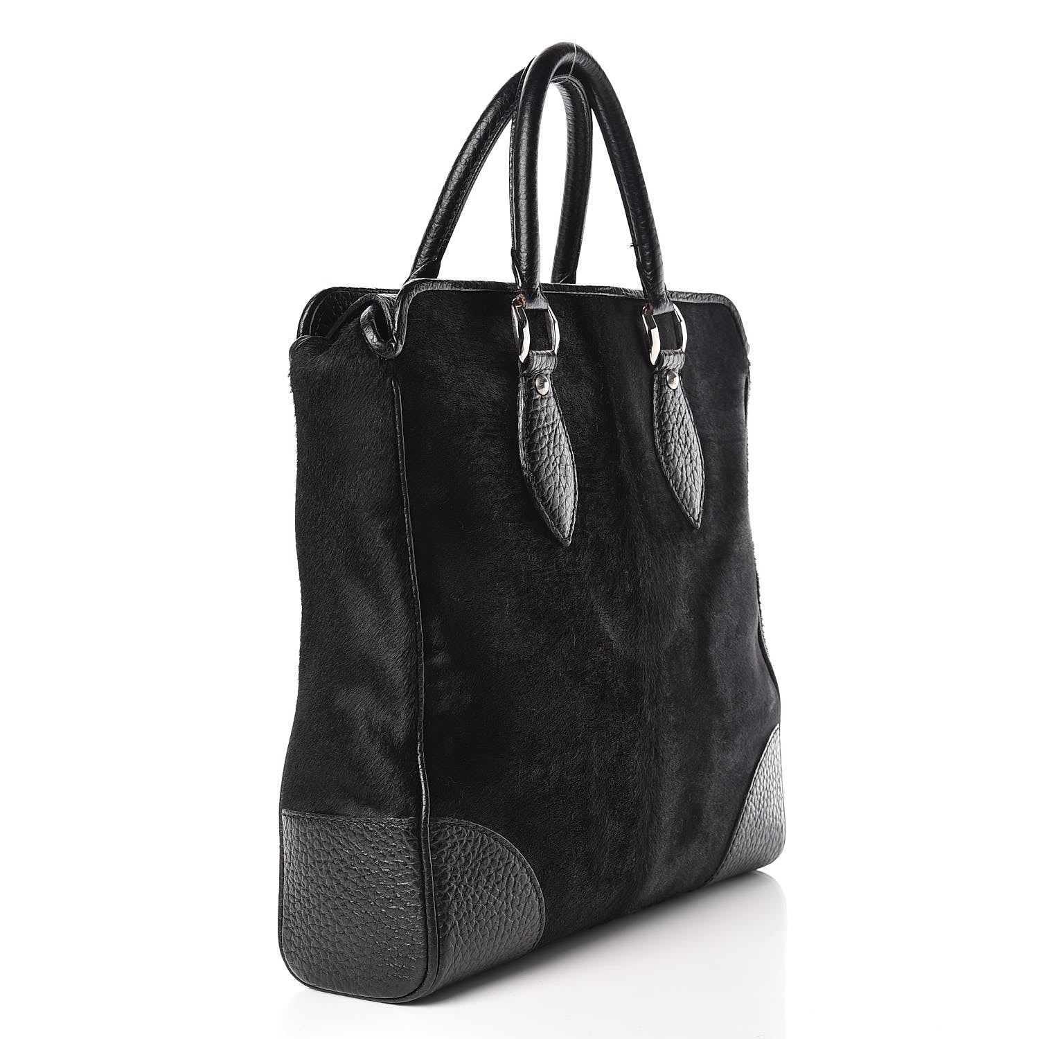 Louis Vuitton Pony Hair Mens Cabas Whistler Black 3 of 11