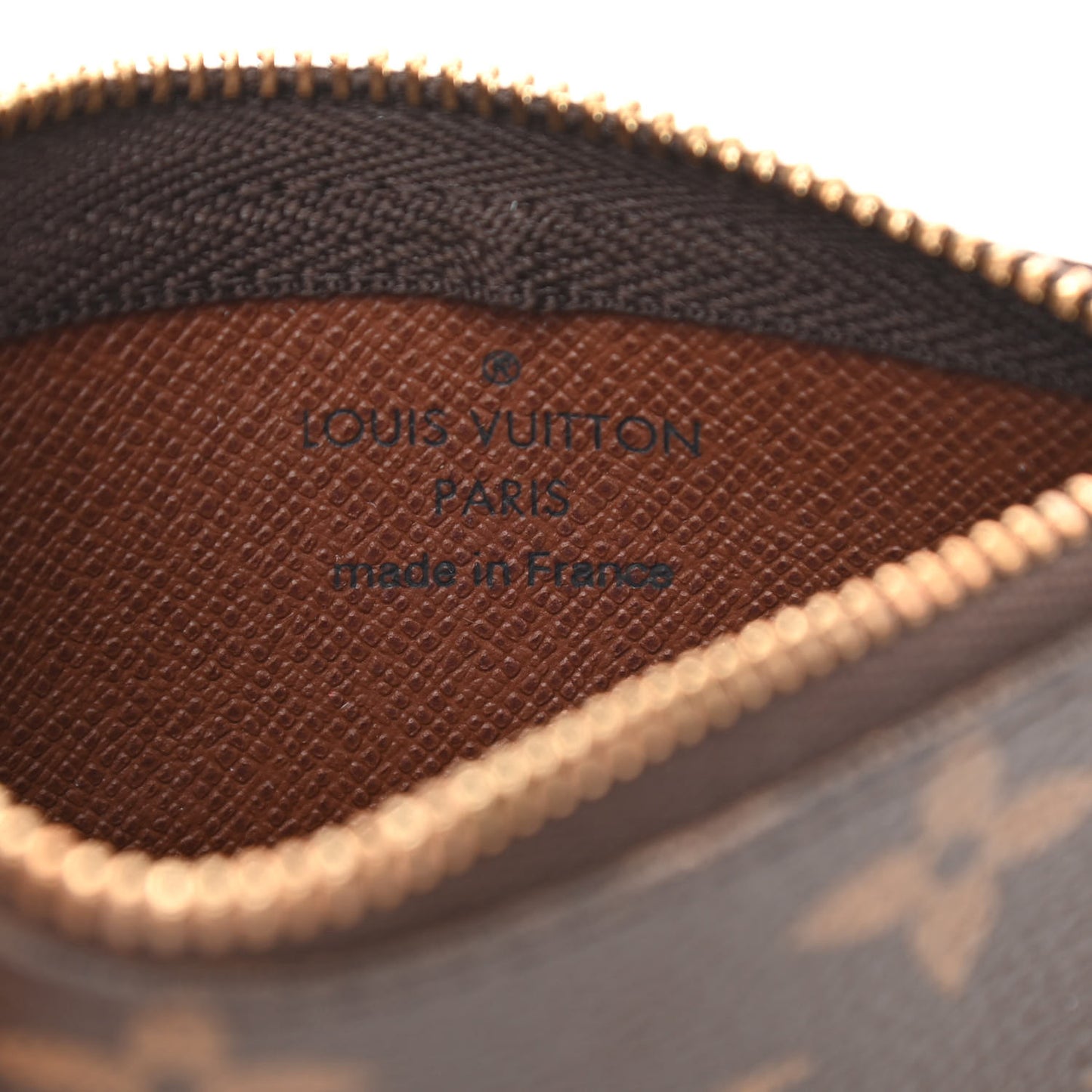 Monogram Key Pouch