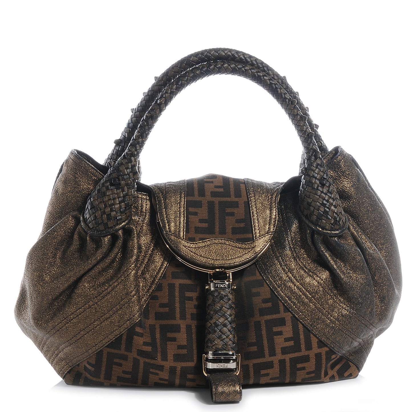 Zucca Goatskin Spy Tobacco Bronzo