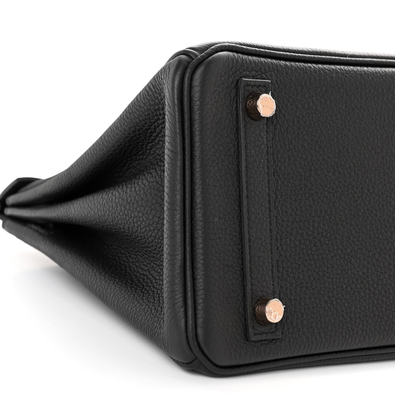 Hermes Togo Birkin 25 Black 9 of 13