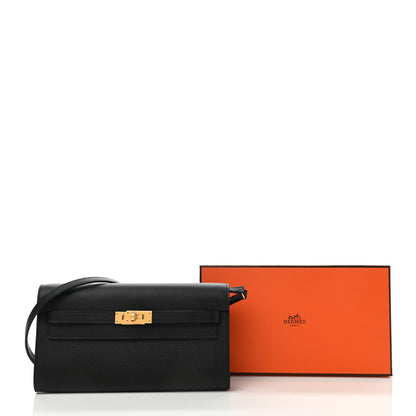 Hermes Epsom Kelly Wallet To Go Black 7 of 7