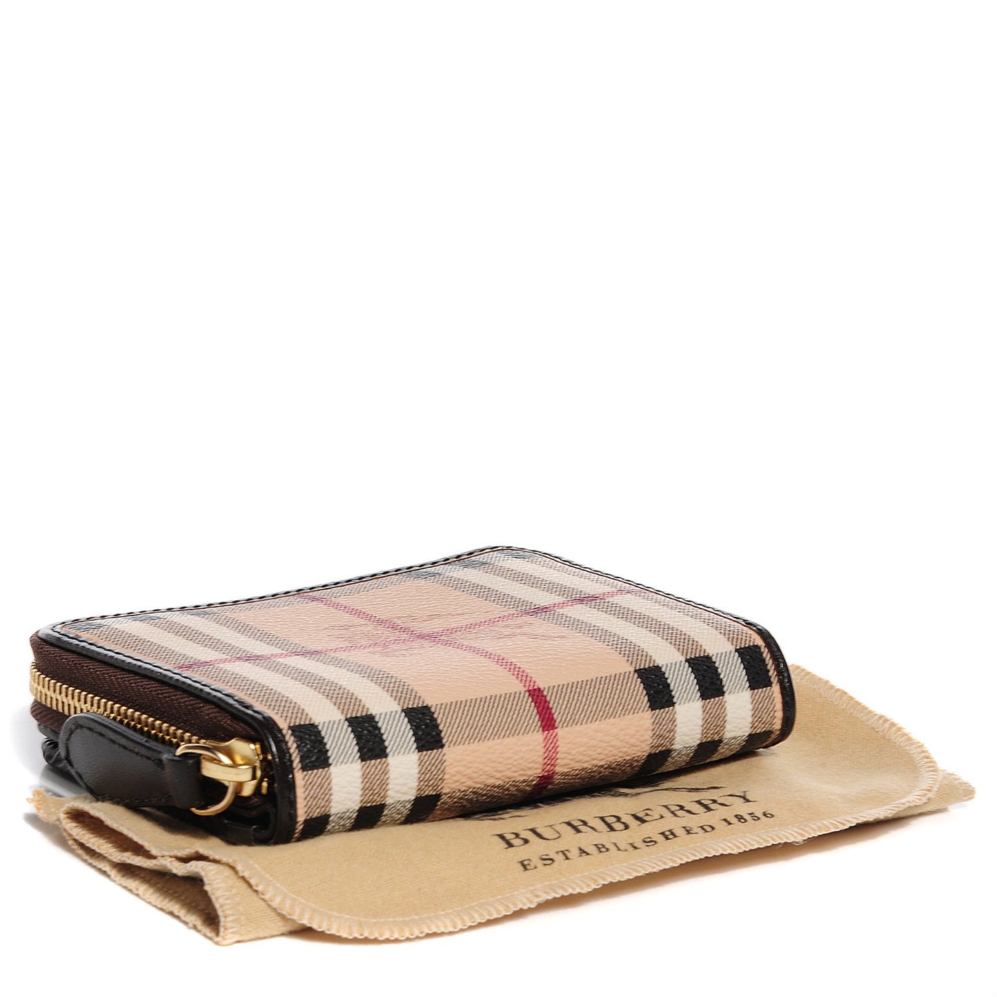 Haymarket Check Ziggy Zip Around Wallet