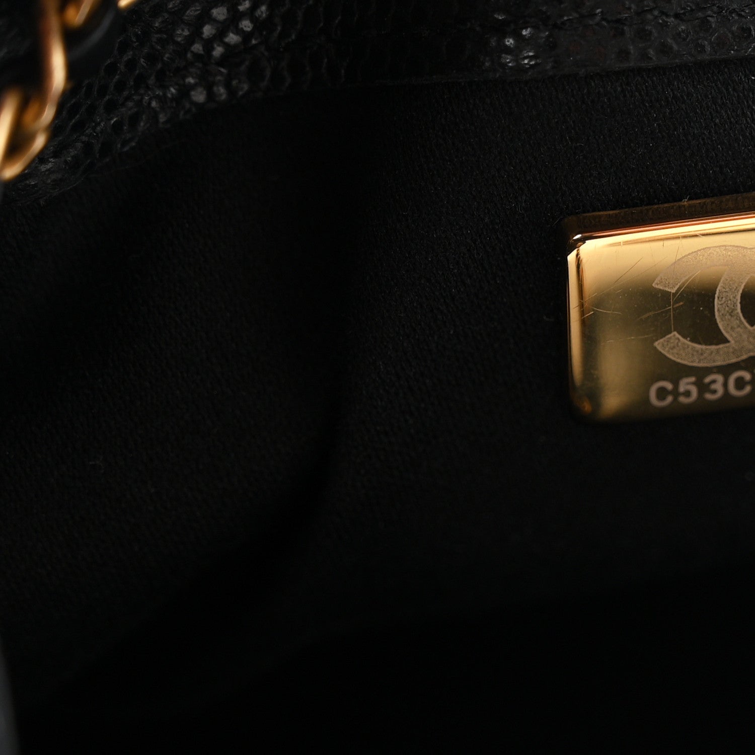 Chanel Caviar Quilted Small Chanel 25 Handbag Black 7 of 10