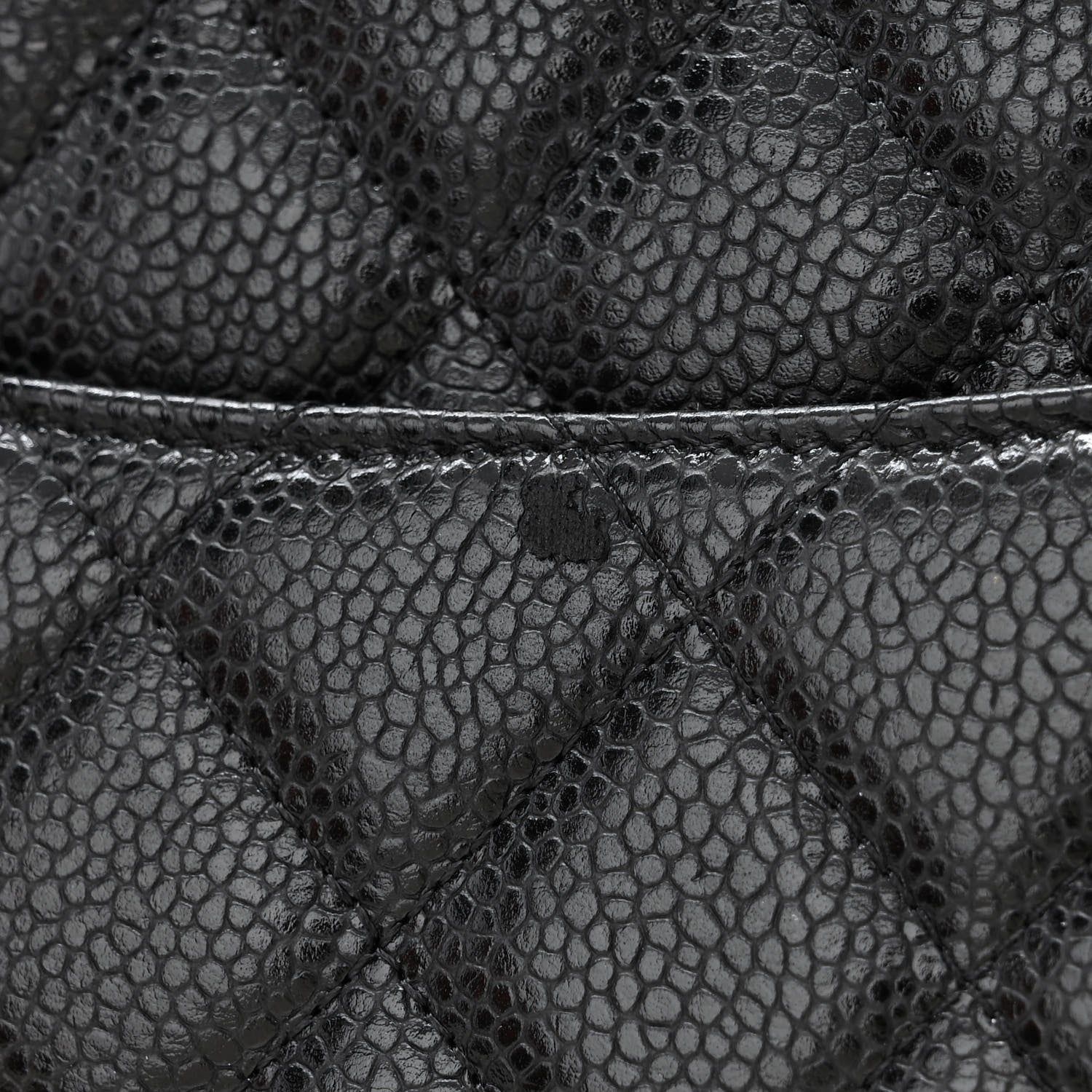 Chanel Caviar Quilted Wallet on Chain WOC Black 12 of 13
