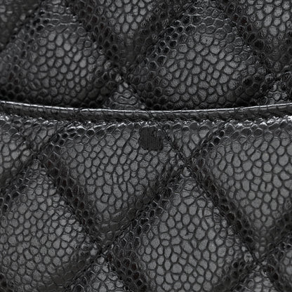 Chanel Caviar Quilted Wallet on Chain WOC Black 12 of 13