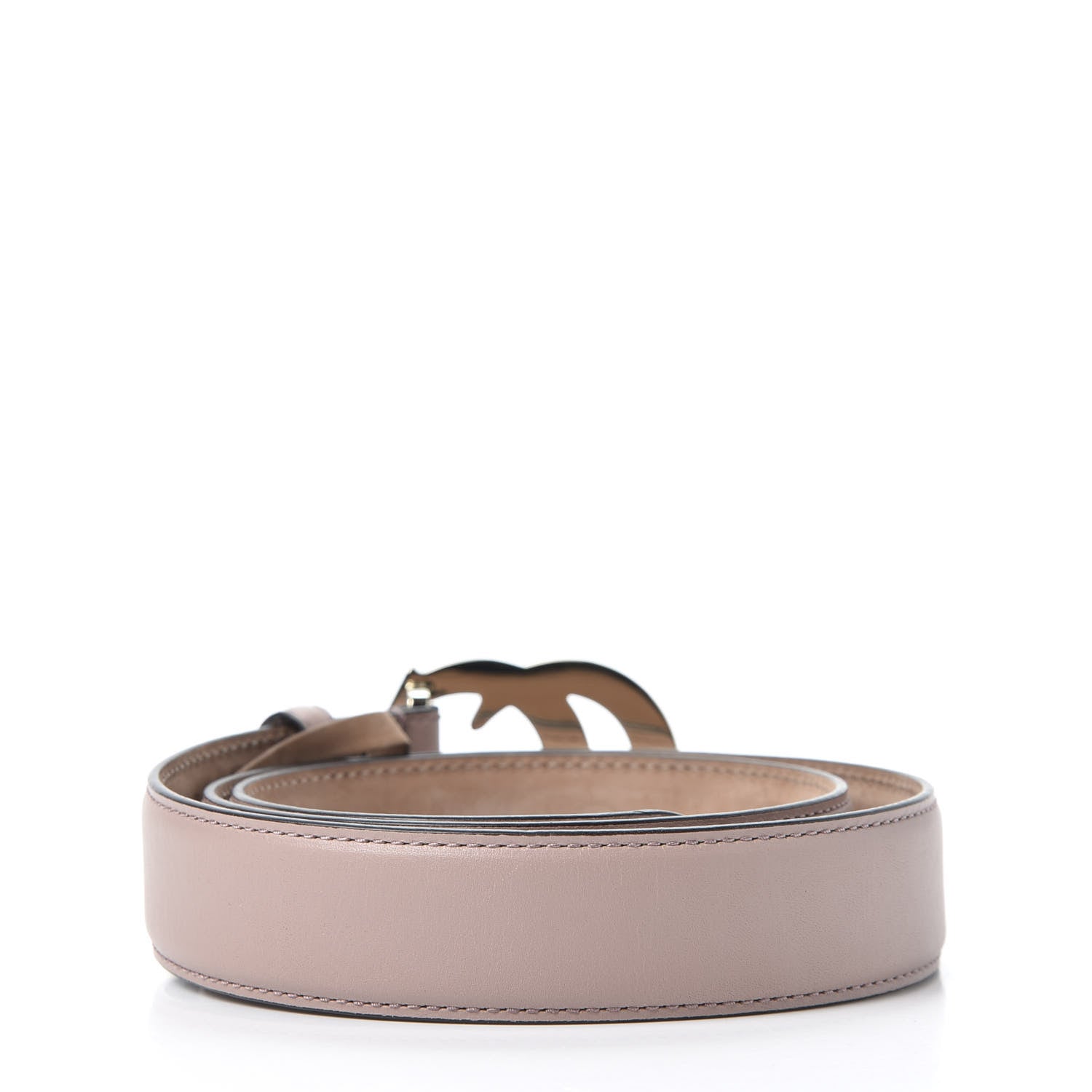 Gucci Calfskin Double G Belt 80 32 Porcelain Rose 2 of 4