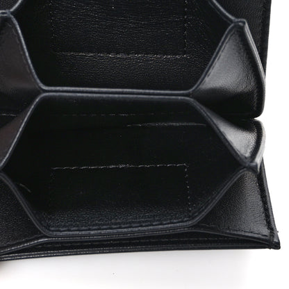 Chanel Lambskin Quilted Flap Card Holder With Cuff L Black 5 of 9